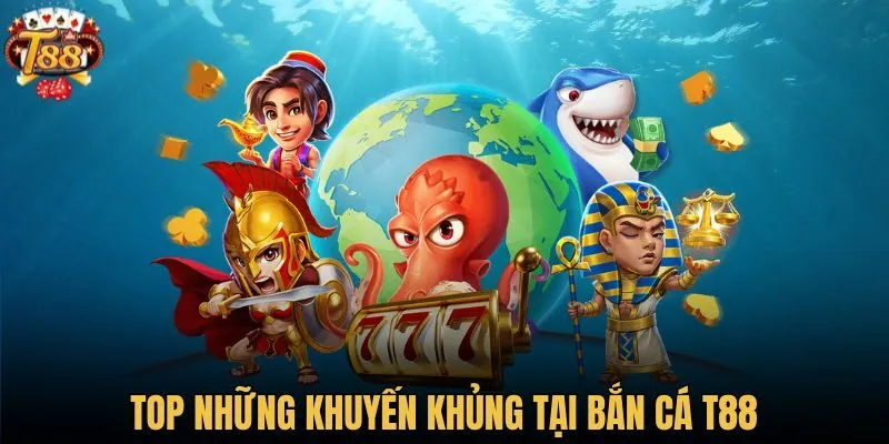 Top những khuyến mãi khủng tại bắn cá T88