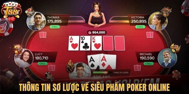 Thông tin sơ lược về siêu phẩm Poker online