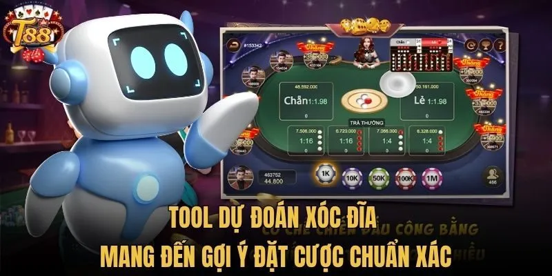 Tool dự đoán xóc đĩa mang đến gợi ý đặt cược chuẩn xác